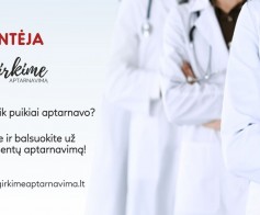 Pagirkime aptarnavimą!